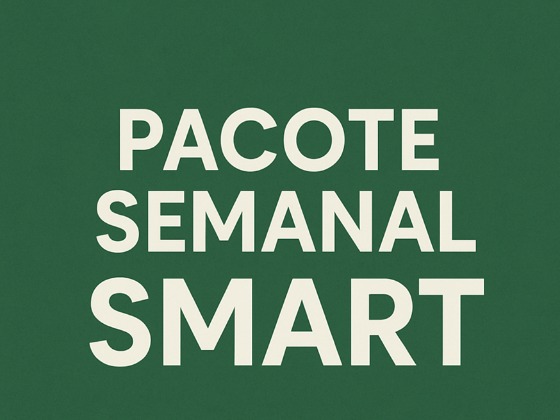 PACOTE SEMANAL SMART