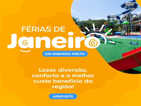 Férias de Janeiro - Meia Pensão - Almoço